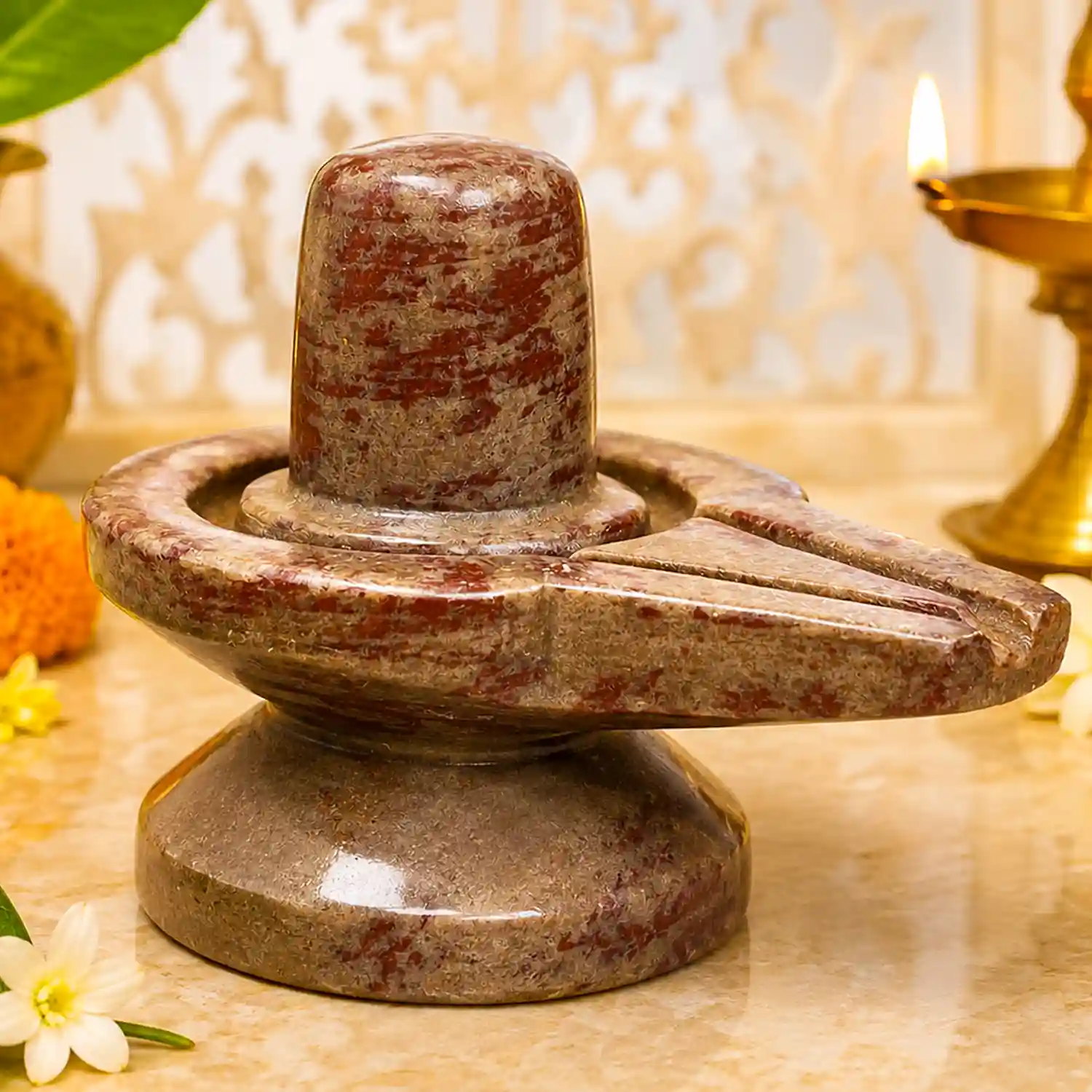 4 Inch Akhand Narmadeshwar Shivling 
